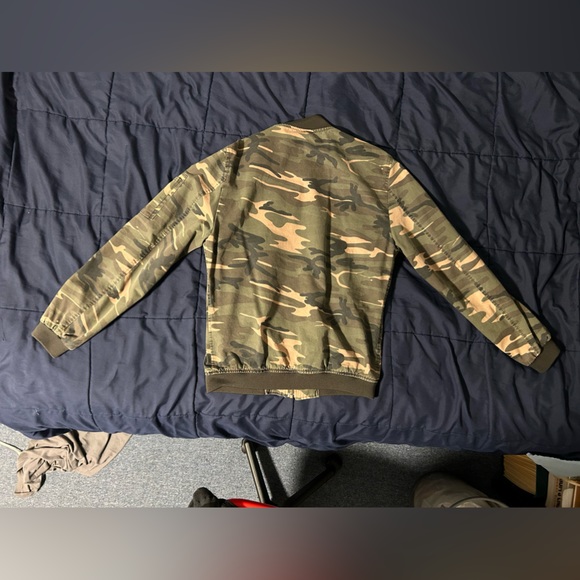 Zara MAN army camo light jacket size Medium - Picture 2 of 5